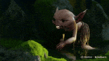 a picture of a creature with a logo that says hailuo ai on it