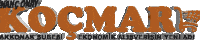 a logo for a company called kocmark with a white background
