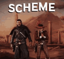 Red Dead Online Scheme Ready To Fight GIF - Red Dead Online Scheme Ready To Fight Fight Me GIFs
