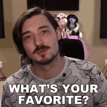 Whats Your Favorite Aaron Brown GIF - Whats Your Favorite Aaron Brown Bionicpig GIFs