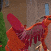 a cartoon tiger with wings is flying through the air