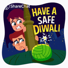 Have A Safe Diwali हैप्पीदिवाली GIF