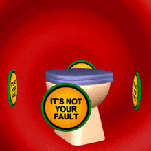 It'S Not Your Fault It Was Not You GIF - It'S Not Your Fault It Was Not You Toilet GIFs