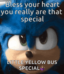 Sonic Bless Your Heart GIF
