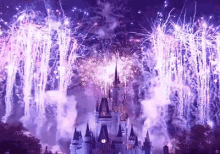 Cinderella Castle Disneyland GIF - Cinderella Castle Disneyland Fireworks GIFs