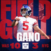 New York Giants (3) Vs. Washington Commanders (10) Second Quarter GIF