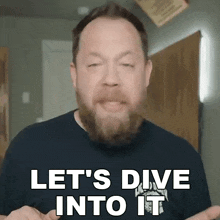 Let'S Dive Into It Ryan Bruce GIF - Let'S Dive Into It Ryan Bruce Fluff GIFs