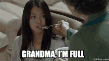 Grandma, I'M Full GIF - Chinese GIFs