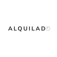 a yellow sign that says alquilado in black letters