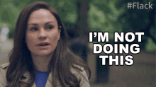 Im Not Doing This Robyn GIF - Im Not Doing This Robyn Anna Paquin GIFs