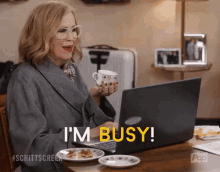 Busyyy GIF - Im Busy Busy On The Computer GIFs