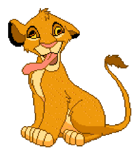 Simba Grimace Sticker - Simba Grimace The Lion King Stickers