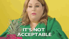 Its Not Acceptable Chrissy Metz GIF - Its Not Acceptable Chrissy Metz Unacceptable GIFs
