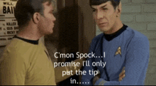 star trek funny spock tip