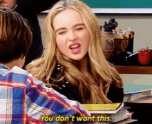 Gmw Girl Meets World GIF - Gmw Girl Meets World You Dont Want This GIFs