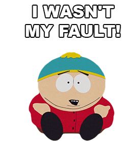 It Wasnt My Fault South Park Sticker - It Wasnt My Fault South Park Eric Cartman Stickers