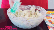 Potato Salad Mix GIF - Potato Salad Mix Yum GIFs