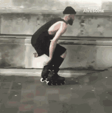 Roller Blades People Are Awesome GIF - Roller Blades People Are Awesome Stunt GIFs