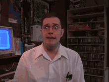 avgn angry videogame nerd shocked talk oh my god