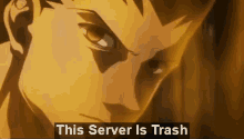 This Server Is Trash Gon GIF - This Server Is Trash Gon Adult Gon GIFs