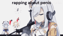 Shenhe Genshin Impact GIF - Shenhe Genshin Impact Rapping About Penis GIFs