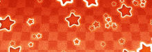 a bunch of red stars on a red background