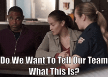 Station 19 Andy Herrera GIF - Station 19 Andy Herrera Do We Want To Tell Our Team What This Is GIFs