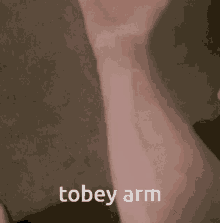 Tobey Arm GIF - Tobey Arm GIFs