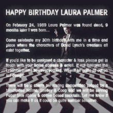 wormell happy birthday laura palmer laura palmer