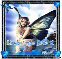 Hada Mariposa GIF - Hada Mariposa Azul GIFs