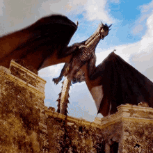 Drogon Game Of Thrones GIF - Drogon Game Of Thrones Flying GIFs