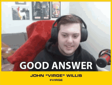 Good Answer John Willis GIF - Good Answer John Willis Virge GIFs
