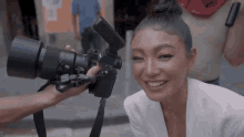 Nadine Lustre Tongue Out GIF - Nadine Lustre Tongue Out Let Me See GIFs