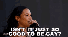 Isnt It Just So Good To Be Gay Princess Nokia GIF - Isnt It Just So Good To Be Gay Princess Nokia Coachella GIFs