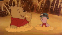 Winnie The Pooh Honey Pool GIF - Winnie The Pooh Honey Pool GIFs