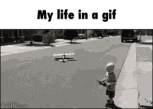 My Life In A Gif Run Over GIF - My Life In A Gif Run Over Airplane GIFs