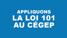 Cegep Quebec GIF - Cegep Quebec Loi101 GIFs