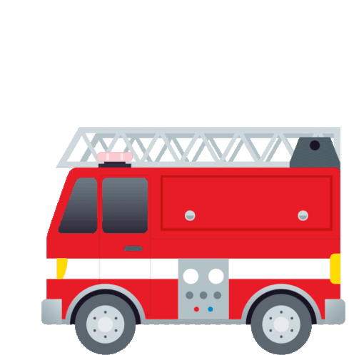 Fire Engine Joypixels Sticker - Fire Engine Joypixels Fire Truck Stickers