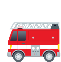 Fire Engine Joypixels Sticker - Fire Engine Joypixels Fire Truck Stickers
