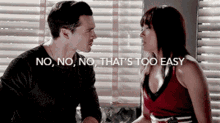 No Thats To Easy Enzo And Bonnie GIF - No Thats To Easy Enzo And Bonnie Bonnie Bennett GIFs