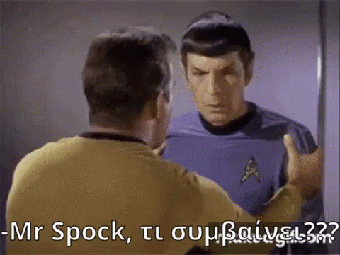 kirk and spock funny