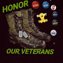 Honor Our Veterans Veterans Day GIF - Honor Our Veterans Veterans Day GIFs