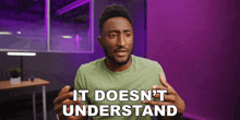 It Doesnt Understand Marques Brownlee GIF - It Doesnt Understand Marques Brownlee It Cant Comprehend GIFs