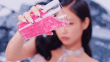 Pouring The Drink Jennie GIF