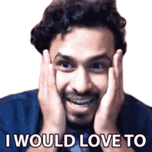 i would love to abish mathew id really love to my pleasure i would be happy to
