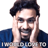 I Would Love To Abish Mathew Sticker - I Would Love To Abish Mathew Id Really Love To Stickers