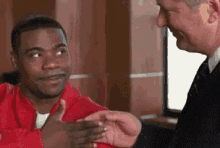 Alec Baldwin & Tracy Morgan Handshake GIF - Dap Handshake Secret Handshake GIFs