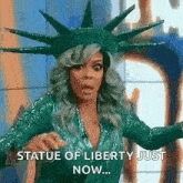 Wendy Williams Shocked GIF - Wendy Williams Shocked Statue Of America GIFs