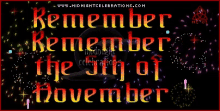 Remember Remember Fifth Of November GIF - Remember Remember Fifth Of November The5th Of November GIFs
