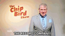 Record Company Introduce GIF - Record Company Introduce The Chip Bird Show GIFs